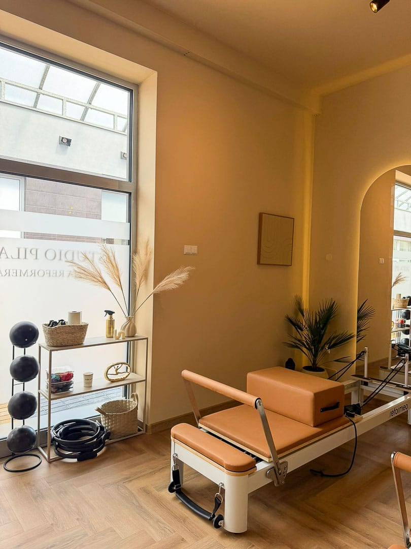 Wnętrze salonu Saternus Pilates